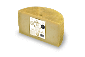 Queso El Prado de Llera, pieza entera curada artesanalmente con sabor intenso.